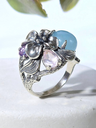 Серебряное кольцо